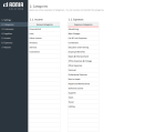 Business Finance Management Template - Categories