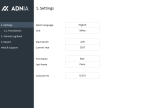 Mileage Tracking Template - Setting