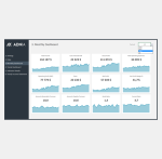 Financial Metrics Dashboard Template - Cover