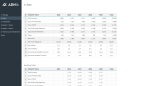 Yearly Financial Comparison Report Template - Financial Indicators