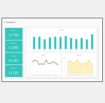Dashboard Design Layout Template I - Cover 2