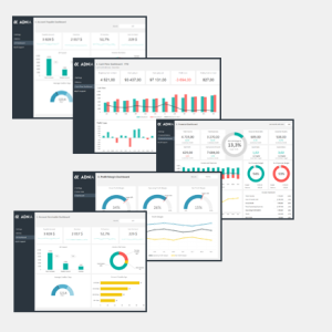 Financial Dashboard Template Package