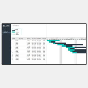 Gantt Chart Excel Template - Cover