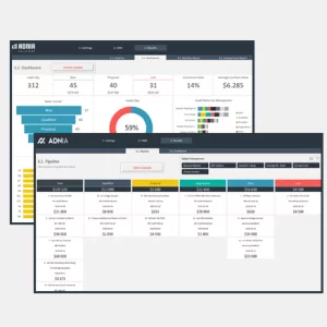 CRM Excel Template 3.0 - Cover