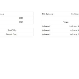 Settings - Excel Dashboard Design Duo Theme 2