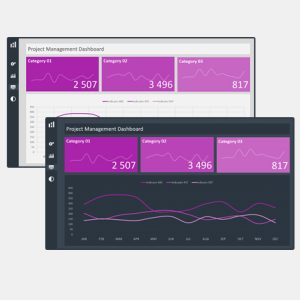 Cover - Excel Dashboard Design Duo Theme 4