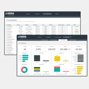 Training Tracker Excel Template - Cover