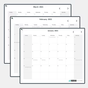 Free Monthly Calendar Excel Template