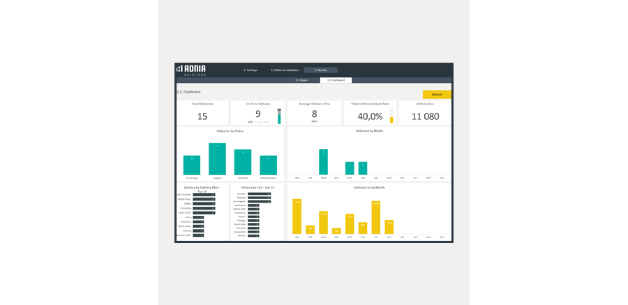 Demo - Delivery Tracking Template