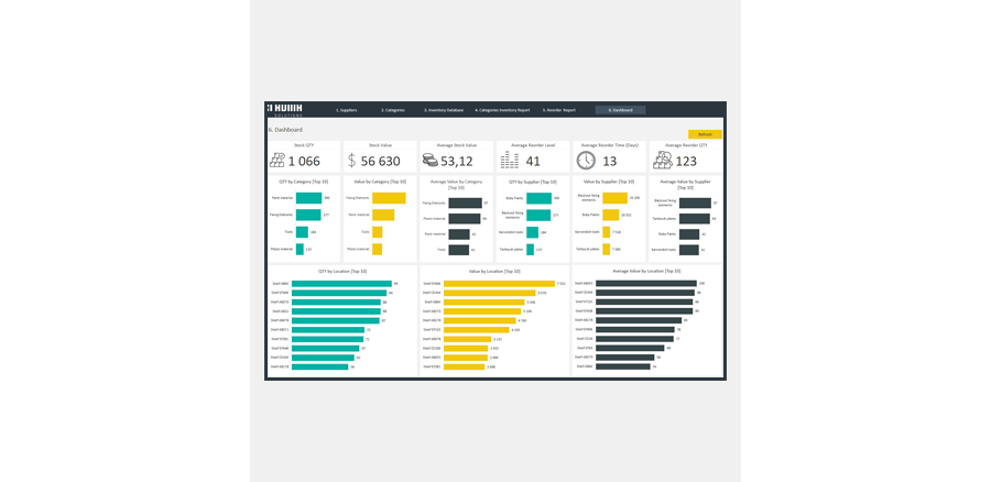 Demo - Excel Inventory Template