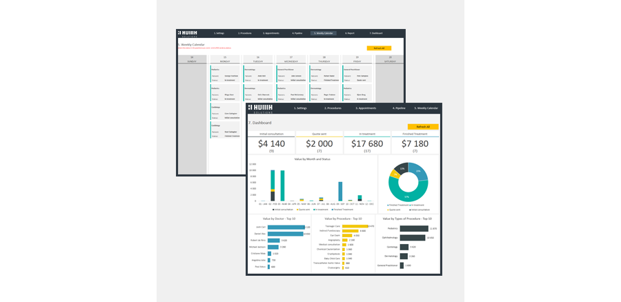 Demo - Medical Appointment Control Template